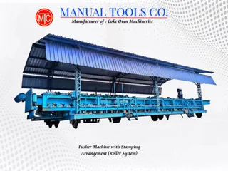 Catalogue plate - Pusher Machine With Stamping Arrangement